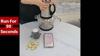 Electric Garlic Peeler Automatic Garlic Peeler Machine with 2L Jar &amp; Dual Blades Now Buy Capricorn 1