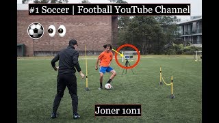 INCREDIBLE FOOTBALL AWARENESS DRILL | Rayan part 2 session | Joner 1on1 screenshot 1