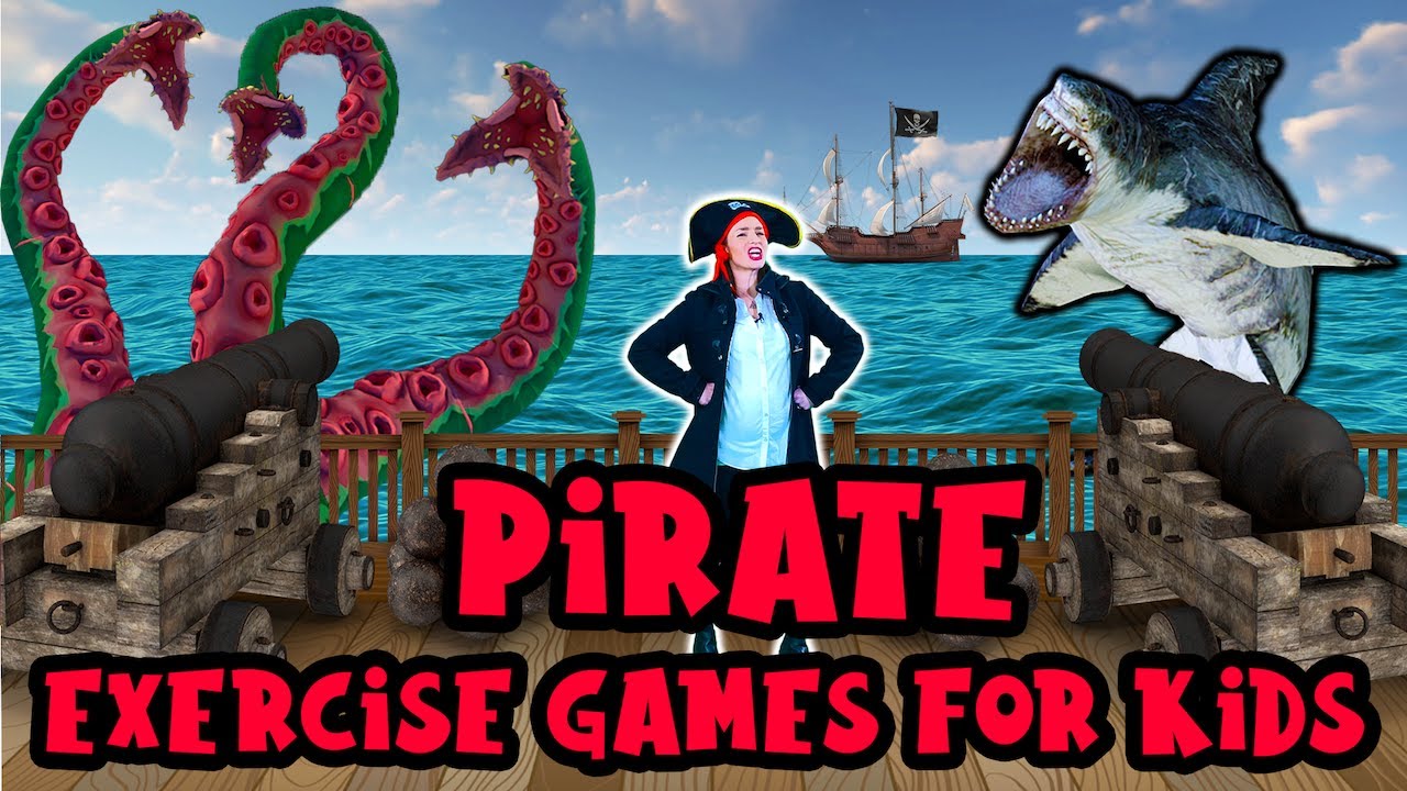 Pirate Exercise for Kids  Learn about the Letter X and how to