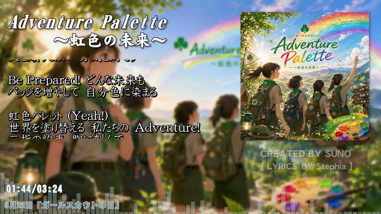 Adventure Palette ～虹色の未来～ - YouTube