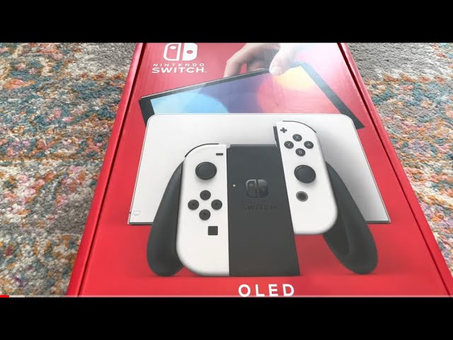 Nintendo Switch Console - OLED Model with White Joy-Con 