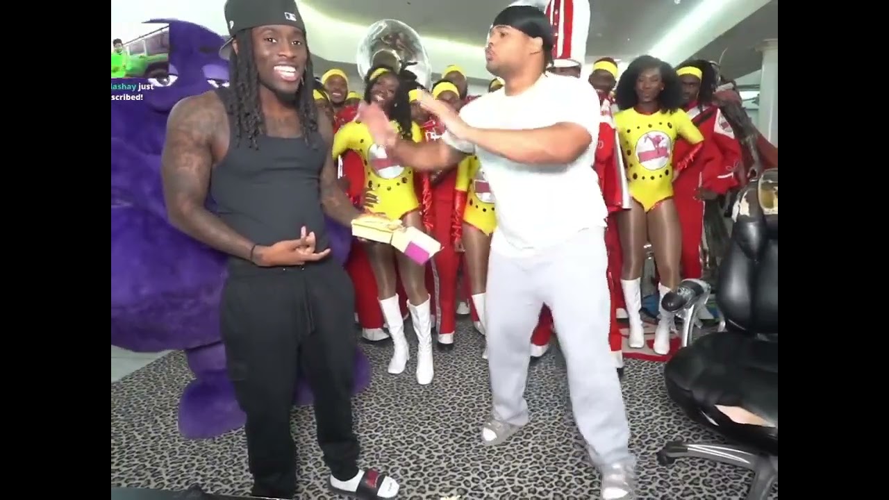 Fanum Brings a Band and Grimace to Revive “Fanum Tax” on Kai