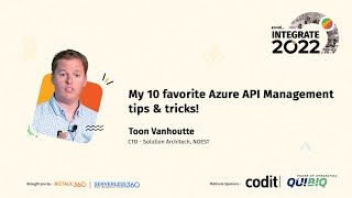 10 favorite Azure API Management tips and tricks
