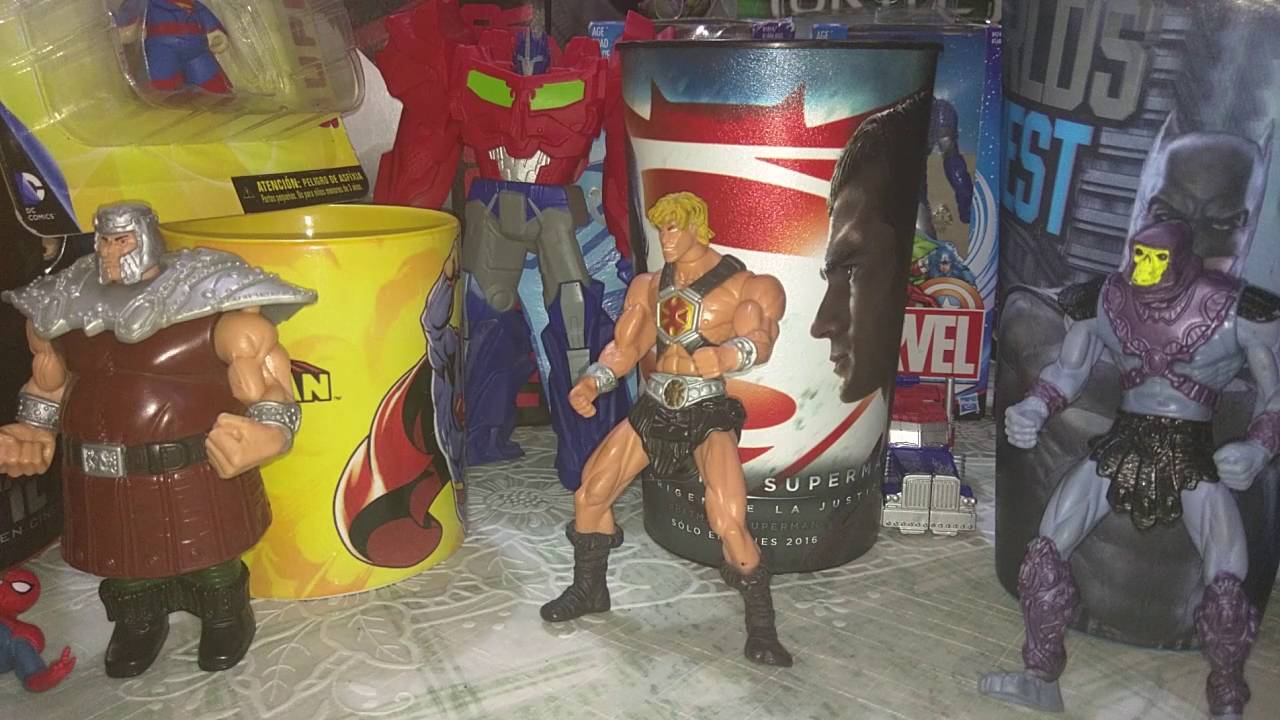 muñecos de heman ylos amos del universo