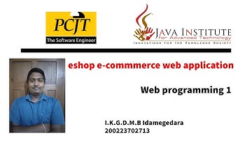 Web Project Task 48 | 1st Year | Semester 01 | Java Institute |