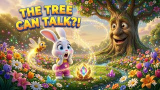 Daisy Bunny and the Tree can Talk? Can Daisy Bunny save and help the tree? ✨#DaisyBunny