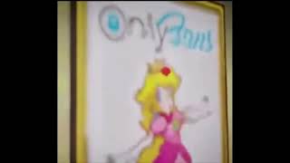 Mario Finds Peach's Only Fans and Enters It Meme
