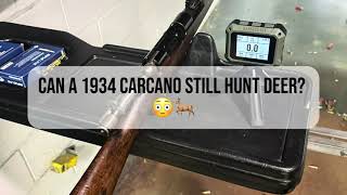 Can a 1934 Carcano Still Hunt Deer? 😳🦌