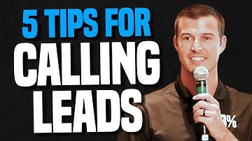 5 Tips Insurance Agents Can Use When Calling Leads!