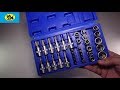 Drive Male Female Torx Star Bit Socket E-Socket Set Handheld Tool - 34 Pcs