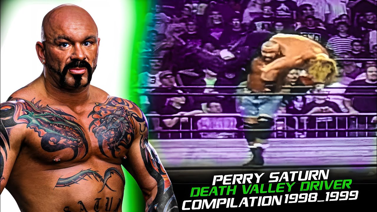 Perry Saturn's Death Valley Driver Compilation - WWE 1998-1999