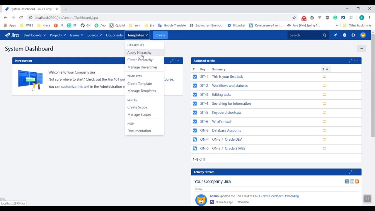 Smart Issue Templates For Jira Youtube