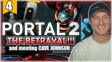 My First Time Playing Portal 2!! - Wholesome Portal 2 Blind Playthrough - Part 4
