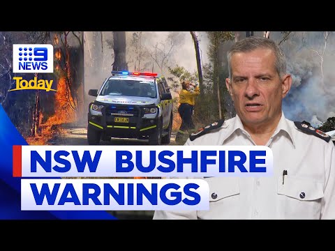 Bega valley bushfire remains out of control despite rain | 9 news australia