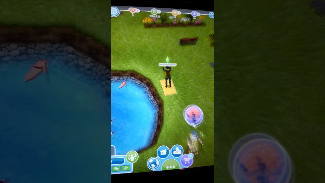 The Sims Freeplay: Reaching Nirvana In The Park! - YouTube