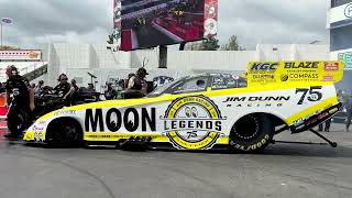 Drag Race】Jim Dunn Racing & MOONEYES Funny Car 2025 - YouTube