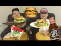 Would You Rather Challenge/Mukbang - Big Juicy Burgers & Potato Salad (Requested by Happy)