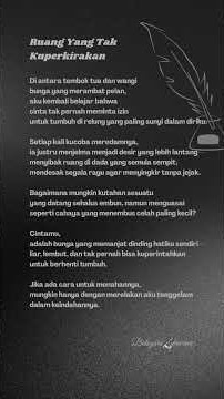 Bagaimana caranya menahan cinta sebesar ini?#fyp #shorts #youtubeshorts #puisi #diksi #sastra #cinta