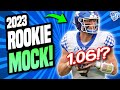 Our FINAL Pre-Draft Superflex Rookie Mock Draft | Dynasty Fantasy Football 2023