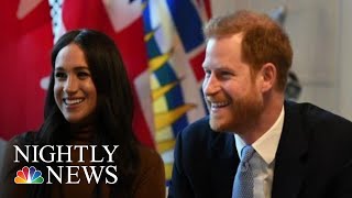 Celebrity Queen ‘Supportive’ Of Harry And Meghan, Agrees To ‘Period Of Transition’ | NBC Nightly News Wealth