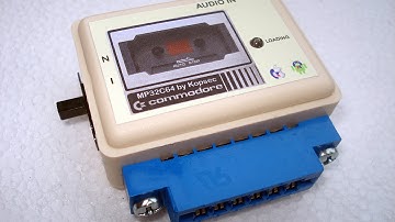 MP32C64 Commodore 64 datassette player/recorder emulator by Kopsec