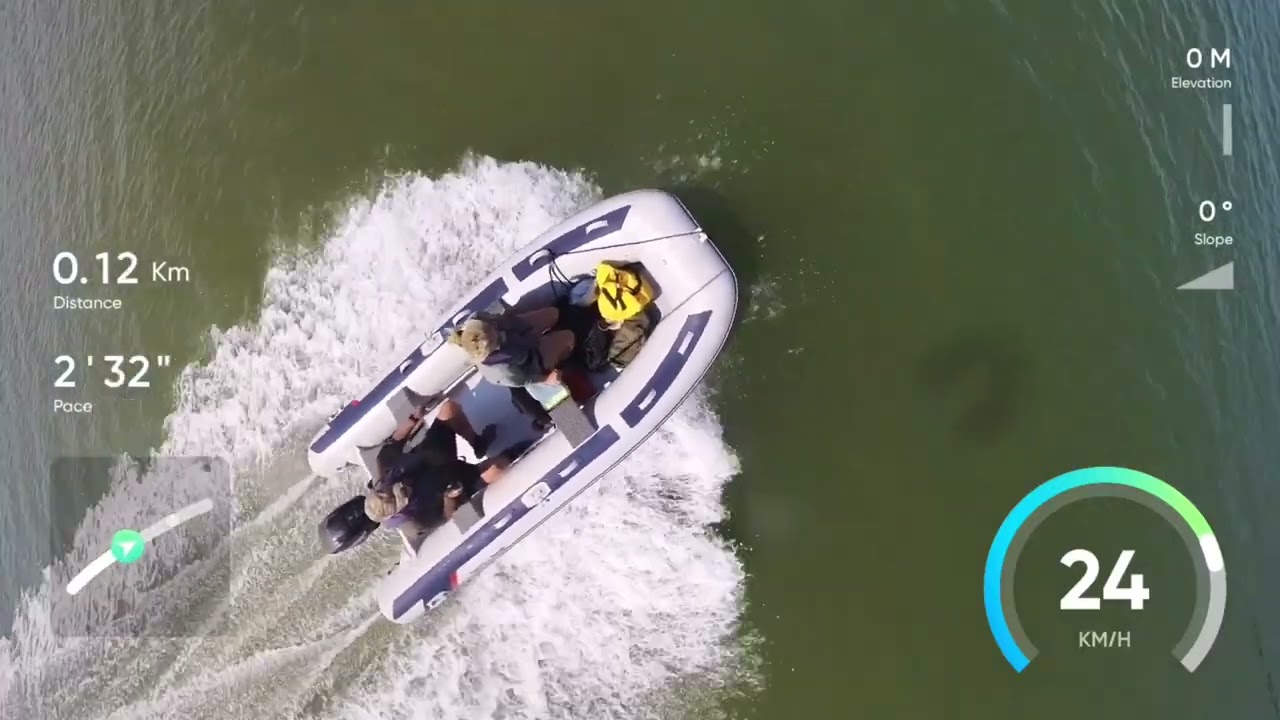 HONWAVE T40 AE3 Maiden voyage with Mercury 20 hp 4 stroke