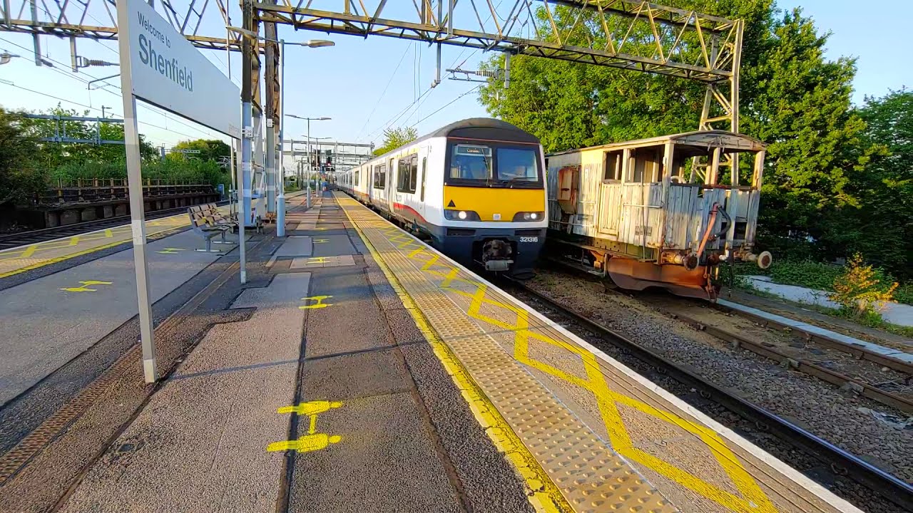 Weird 321 train refurbishment