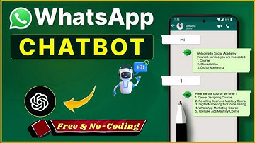 WhatsApp Chatbot - How to create WhatsApp Chatbot without coding | no code WhatsApp Chatbot