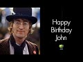 Happy Birthday, John