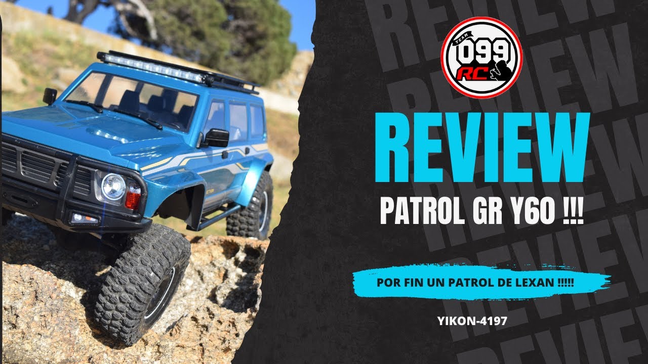 Nissan Patrol GR Y60 1/10 – Yikong YK4107 - ¿¿El Mismo que el Nuevo ABSIMA CR 4.4??