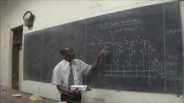 Electronics Lecture 2017 - R-2R Ladder Resistor DAC Method