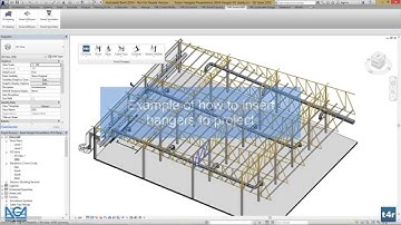 Distribution of hangers in Revit® project