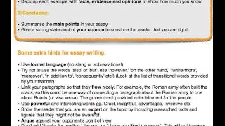 Essay and TEEL explained