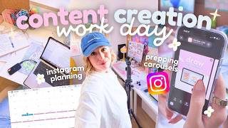 Planning my new era on Instagram 💻 content strategy, batch editing + full creator DIML