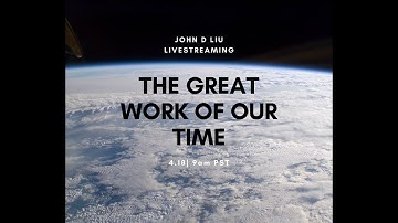 Ecological Restoration LIVESTREAM with John D. Liu and Linda Gibbs | 4-18-20