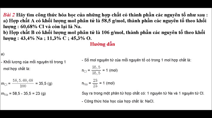 Giải bài tập hóa lớp 8 bài 21 sgk năm 2024