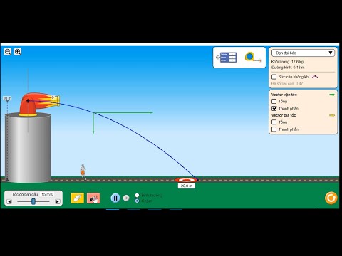 Video Thí nghiệm khảo sát chuyển động ném ngang vật lý 10 - youtube