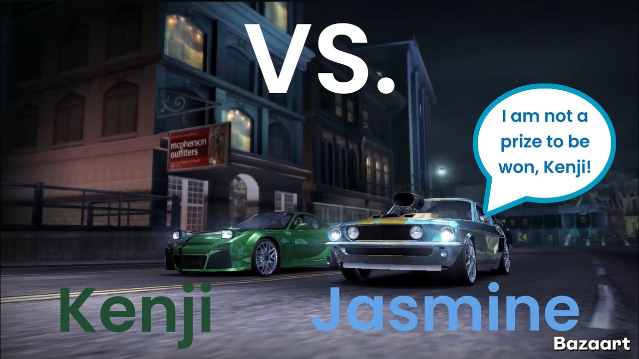 Need for Speed: Carbon - Jasmine's massive win over Kenji and entry into Fortuna's scene