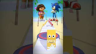Dora Caught Sonic Lying! 😭 #gaming#shorts#shortfeed #viralshortl