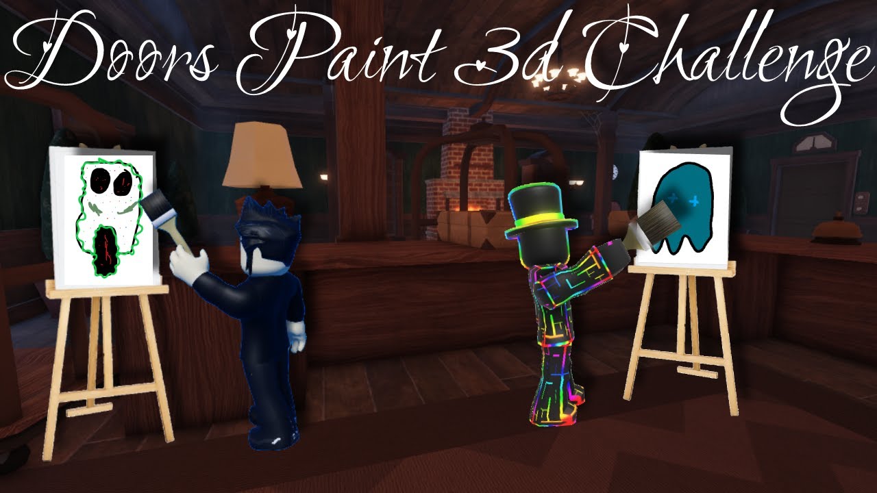The Roblox Doors Paint 3D Challenge Mason VS Evan YouTube the-roblox-doors-paint-3d-challenge-mason-vs-evan-youtube