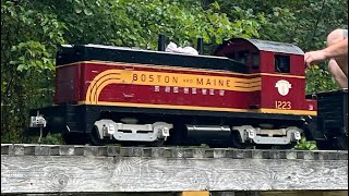 A visit to the Annisquam Scenic, live steam railroad.  
