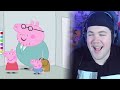 Peppa Wutz YouTube Kacke: Pappa Wutz überfällt die Arbeit | REAKTION