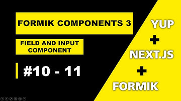FORMIK FIELD AND INPUT REUSE COMPONENT #nextjs13 #nextjstutorial #formvalidation