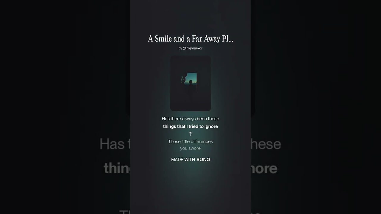 A Smile and a Far Away Place