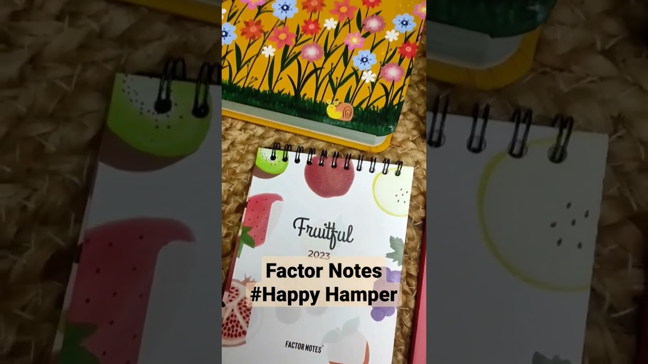 Happy Hamper from Factor Notes: A Must-Have for Productivity!