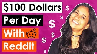 How to make money using reddit