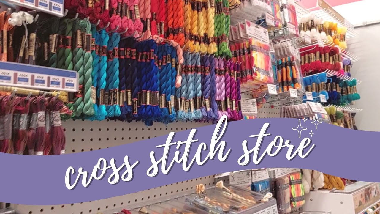ENGLISH Flosstube 57 We show you Cross Stitch Shops 🪡 flosstube 