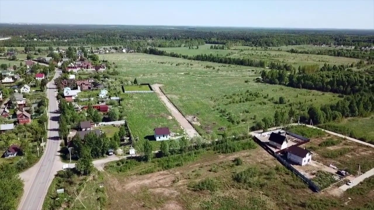 Коттеджный поселок Цветочное - YouTube