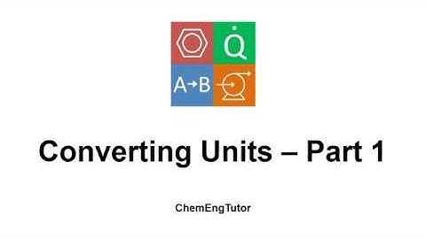 Converting Units – part 1: Metric Units