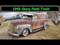1949 Chevy panel truck repairing some minor issues